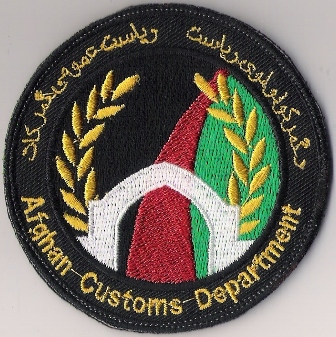 Afghan Customs Department black