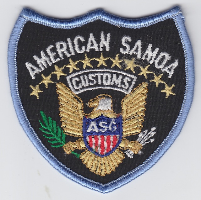 AS 004 Customs Service small Patch
