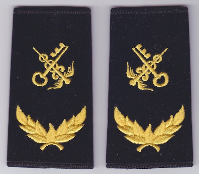CN 006 Shoulder Loops Rank Insignia Ceremonial Uniform