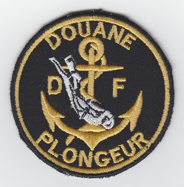 FR 032 Scuba Team DF Plongeur Douane Type 3