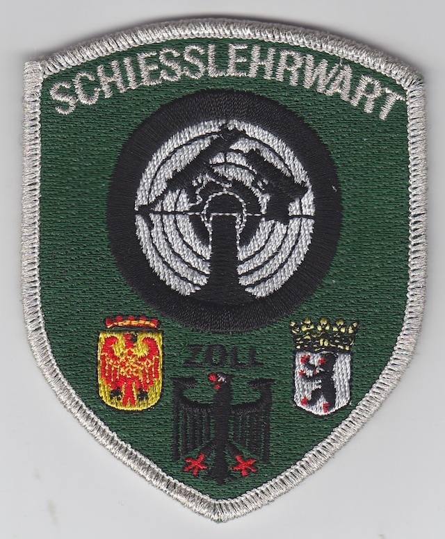 GE 092 Shooting Instructor Berlin Potsdam silver Letters
