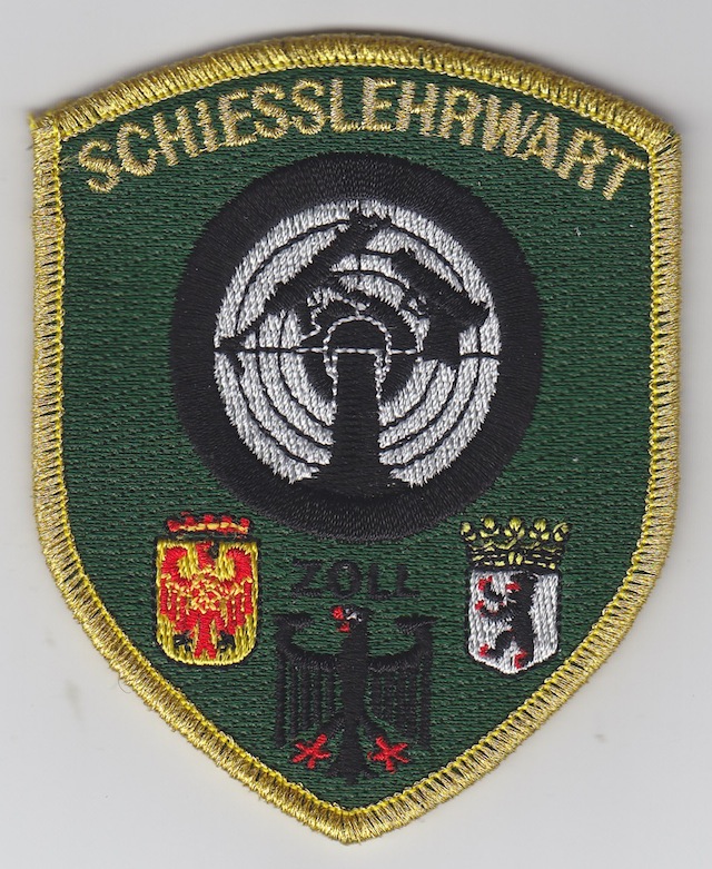GE 093 Shooting Instructor Berlin Potsdam gold Letters