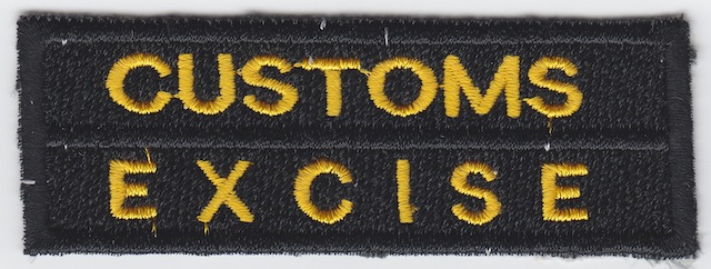 ID_033_Text_Patch_Customs__Excise_Version_Black_small_Letters