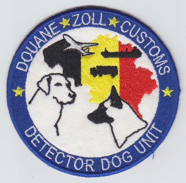 BE 002 Detector Dog Unit Belgium Customs