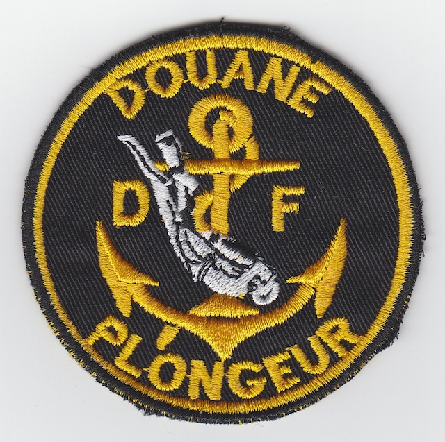FR 033 Scuba Team DF Plongeur Douane Type 4