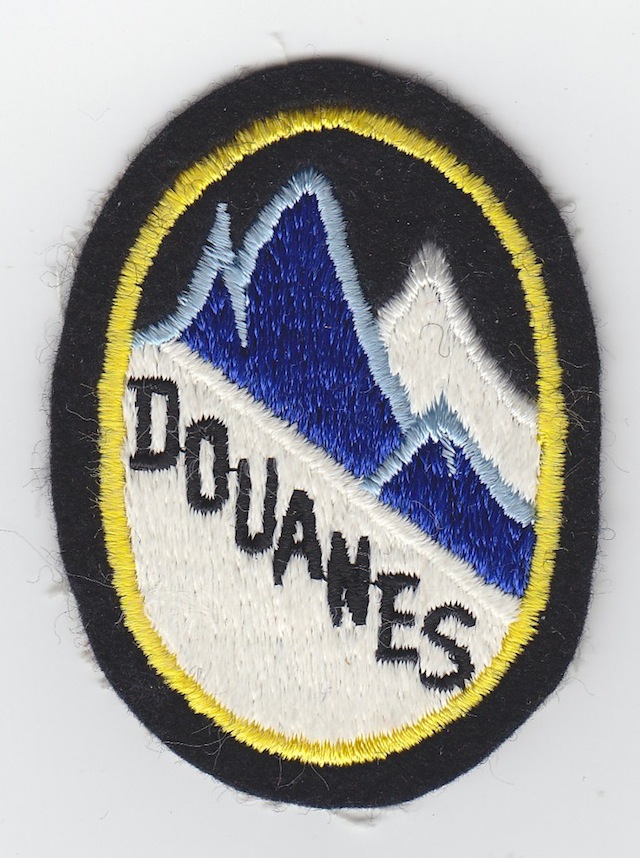 FR 036 Douanes Sports Team Ski Unit old Patch