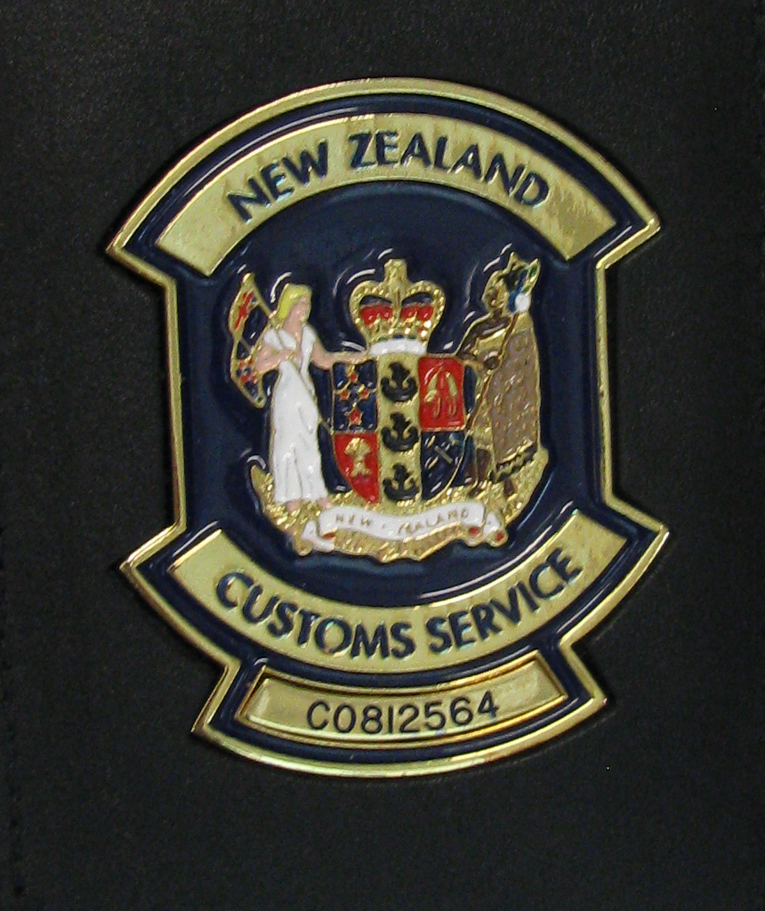 NZ_Customs_ID_badge_2011