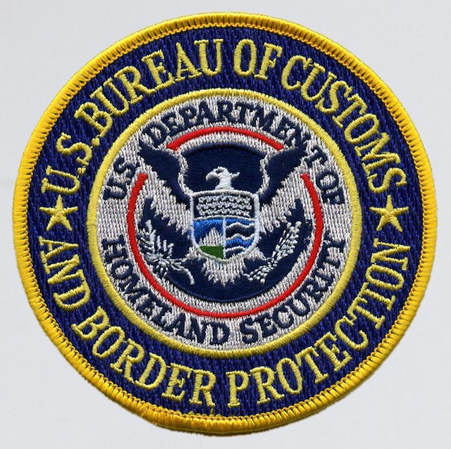 US 006 DHS Bureau Customs  Border Protection DW