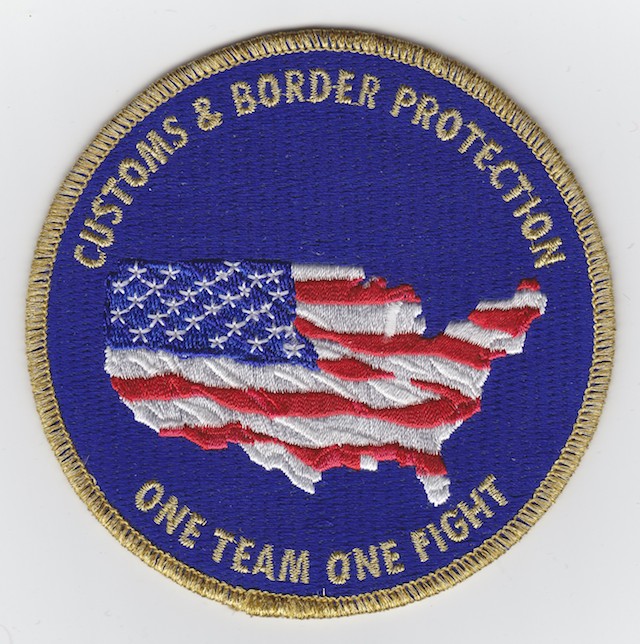 US 018 Customs  Border Protection One Team - One Fight