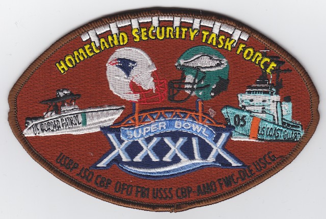 US 023 Super Bowle Task Force CBP Security