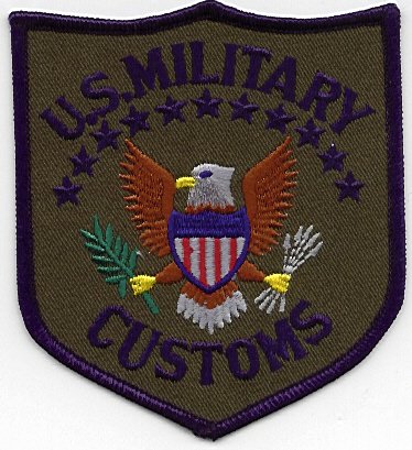 US Customs Military